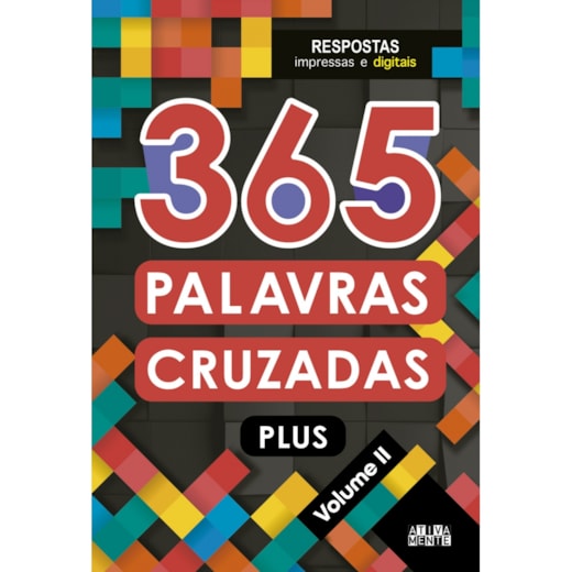 Livro 365 atividades 365 Palavras cruzadas plus - volume II