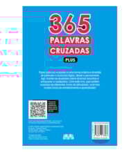 Livro 365 atividades 365 Palavras cruzadas plus - volume VII