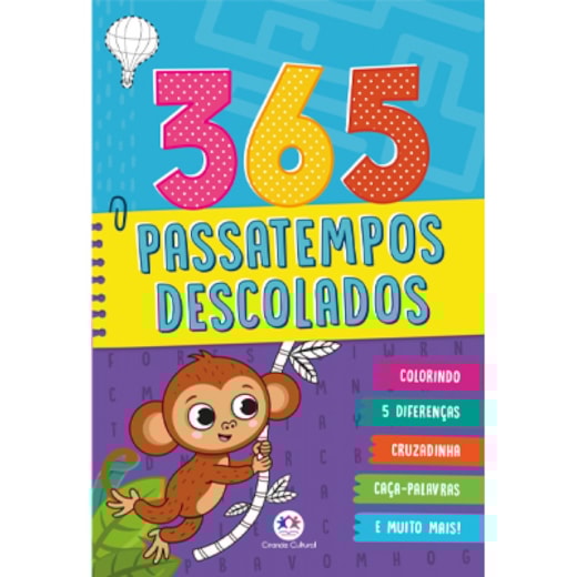 Livro 365 atividades 365 Passatempos descolados
