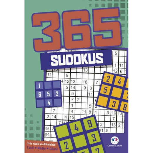 Livro 365 atividades 365 sudokus