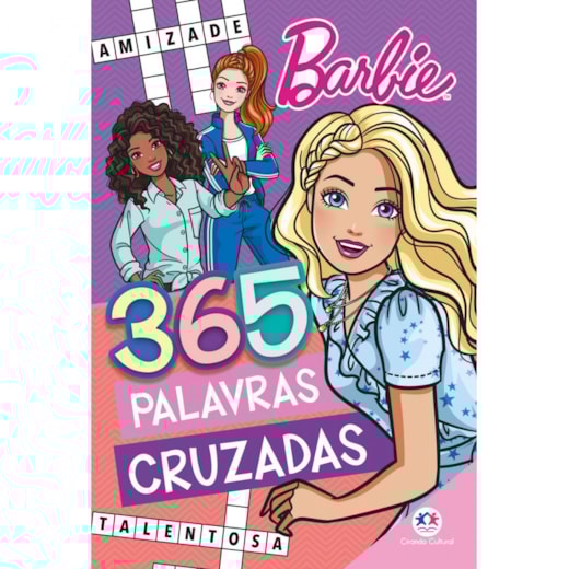 Livro 365 atividades Barbie - 365 Cruzadinhas