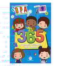 Livro 365 atividades Detetives do Prédio Azul - 365 atividades e desenhos para colorir