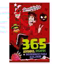 Livro 365 atividades Enaldinho - 365 atividades, desafios e desenhos para colorir