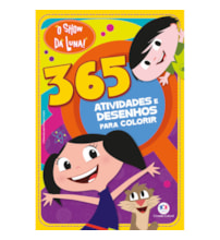 Livro 365 atividades O Show da Luna - 365 atividades e desenhos para colorir