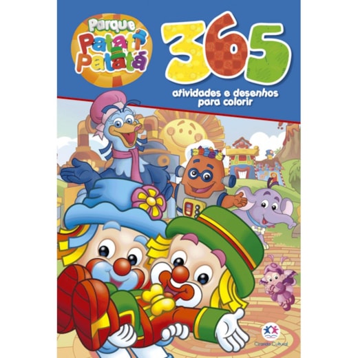 Livro 365 atividades Patati Patatá - 365 atividades e desenhos para colorir