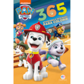 Produto Livro 365 atividades  Patrulha canina - 365 atividades e desenhos para colorir