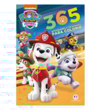 Livro 365 atividades  Patrulha canina - 365 atividades e desenhos para colorir