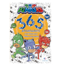 Livro 365 atividades PJ Masks - 365 atividades e desenhos para colorir Livro 365 atividades PJ Masks - 365 atividades e desenhos para colorir