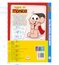 Livro 365 atividades Turma da Mônica - 365 Cruzadinhas