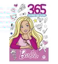 Livro 365 colorir Barbie - 365 Desenhos para colorir