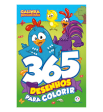 Livro 365 colorir Galinha Pintadinha - 365 Desenhos para colorir