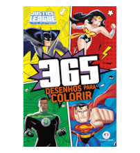 Livro 365 colorir Liga da Justiça - 365 Desenhos para colorir