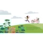Livro A menina, a gaiola e a bicicleta