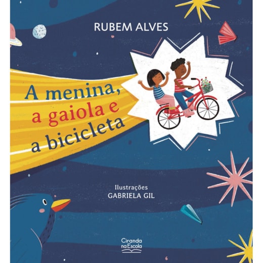 Livro A menina, a gaiola e a bicicleta