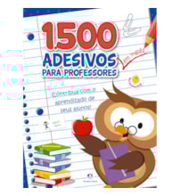 Livro Adesivos 1500 adesivos - Contribua com o aprendizado de seus alunos Inglês