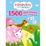 Livro Adesivos 1500 adesivos para professores - A ovelha rosa e seus amigos