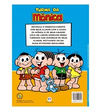 Livro Adesivos 1500 adesivos para professores - Turma da Mônica