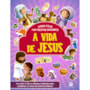 Livro Adesivos A vida de Jesus - Bíblia com adesivos brilhantes