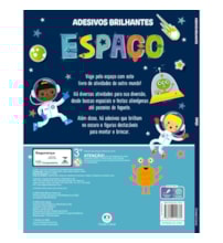 Livro Adesivos Adesivos brilhantes - Espaço