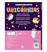 Livro Adesivos Adesivos que Brilham no Escuro Unicórnios
