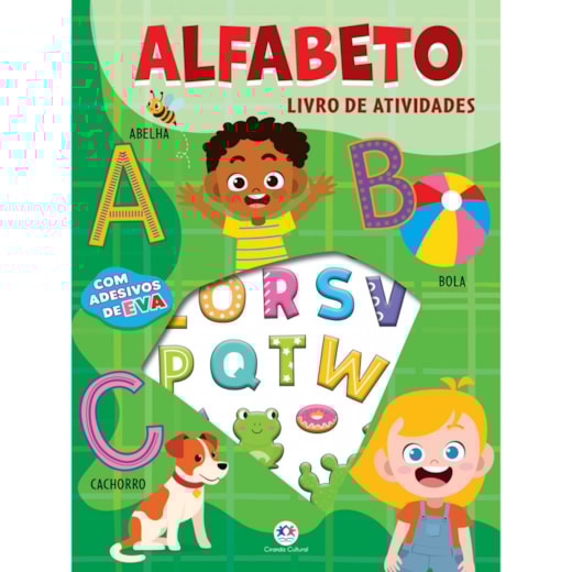 Livro Adesivos Alfabeto