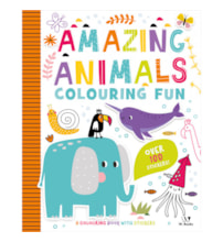 Livro Adesivos Amazing animals