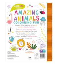 Livro Adesivos Amazing animals