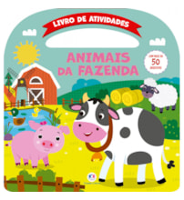 Livro Adesivos Animais da fazenda - Atividades e mais 50 adesivos