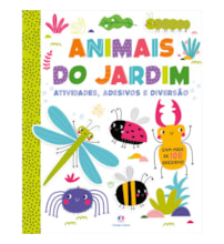 Livro Adesivos Animais do jardim