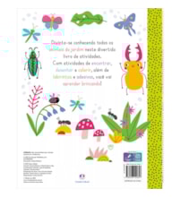 Livro Adesivos Animais do jardim