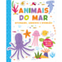 Livro Adesivos Animais do mar