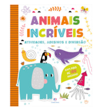 Livro Adesivos Animais incríveis