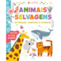 Livro Adesivos Animais selvagens