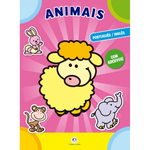 Livro Adesivos Animals