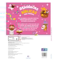 Livro Adesivos Atividades Bíblicas para Meninas
