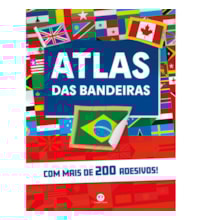 Livro Adesivos Atlas das bandeiras