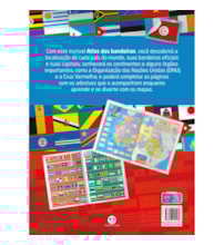 Livro Adesivos Atlas das bandeiras