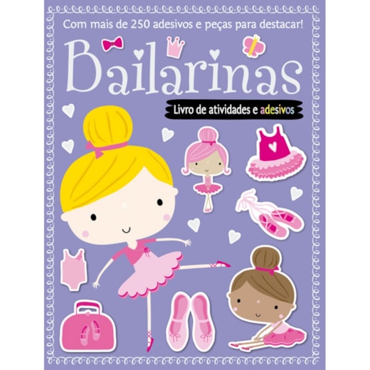 Livro Adesivos Bailarinas