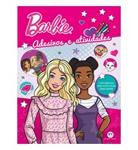 Livro Adesivos Barbie - Adesivos e atividades
