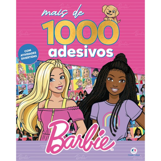 Livro Adesivos Barbie - Mais de 1000 adesivos