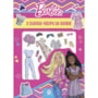 Livro Adesivos Barbie - O guarda-roupa da Barbie - Com mais de 80 peças em adesivos reutilizáveis