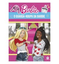 Livro Adesivos Barbie - O guarda-roupa da Barbie - Com mais de 80 peças em adesivos reutilizáveis