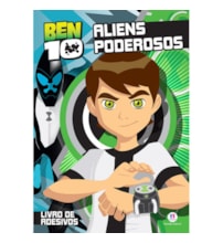Livro Adesivos Ben 10 - Aliens poderosos Livro Adesivos Ben 10 - Aliens poderosos
