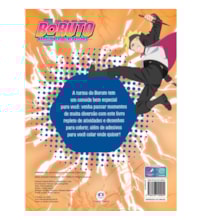 Livro Adesivos Boruto - Adesivos e Atividades