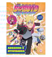 Livro Adesivos Boruto - Adesivos e Atividades