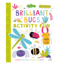 Livro Adesivos Brilliant bugs