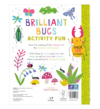 Livro Adesivos Brilliant bugs