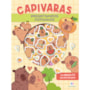 Livro Adesivos Capivaras - Passatempos fofinhos