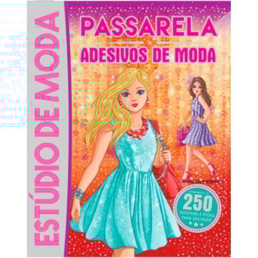 Livro Adesivos Catwalk - Sticker fashion designer