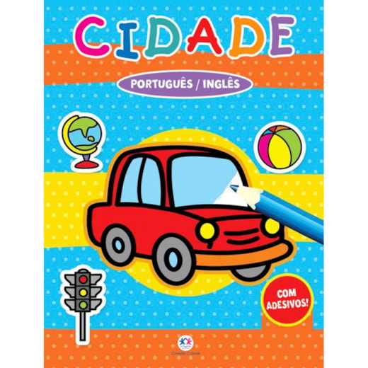 Livro Adesivos Cidade